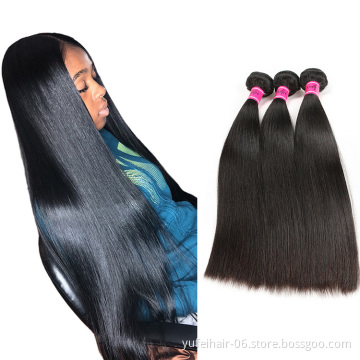 100 Shedding Free Raw Virgin Cheap Brazilian Skily Straight Hair Golden Vendors